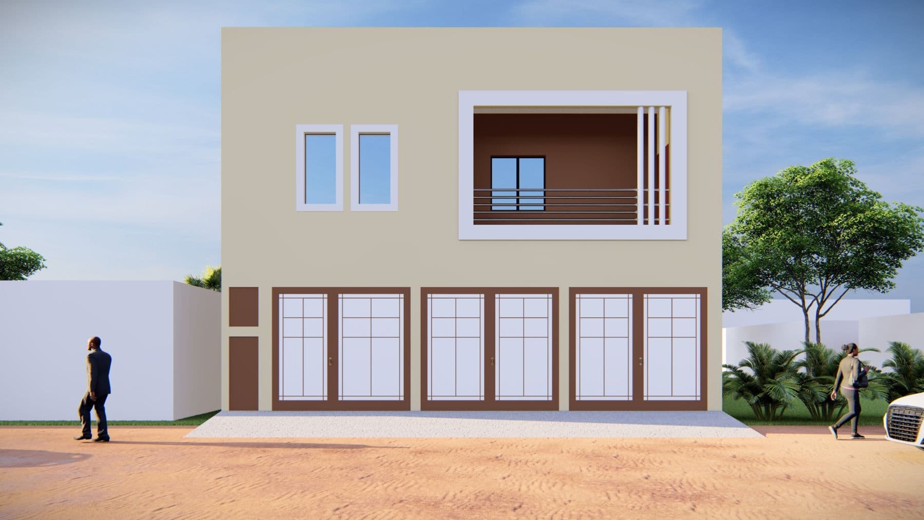 Appartements de Sogbossito — 1